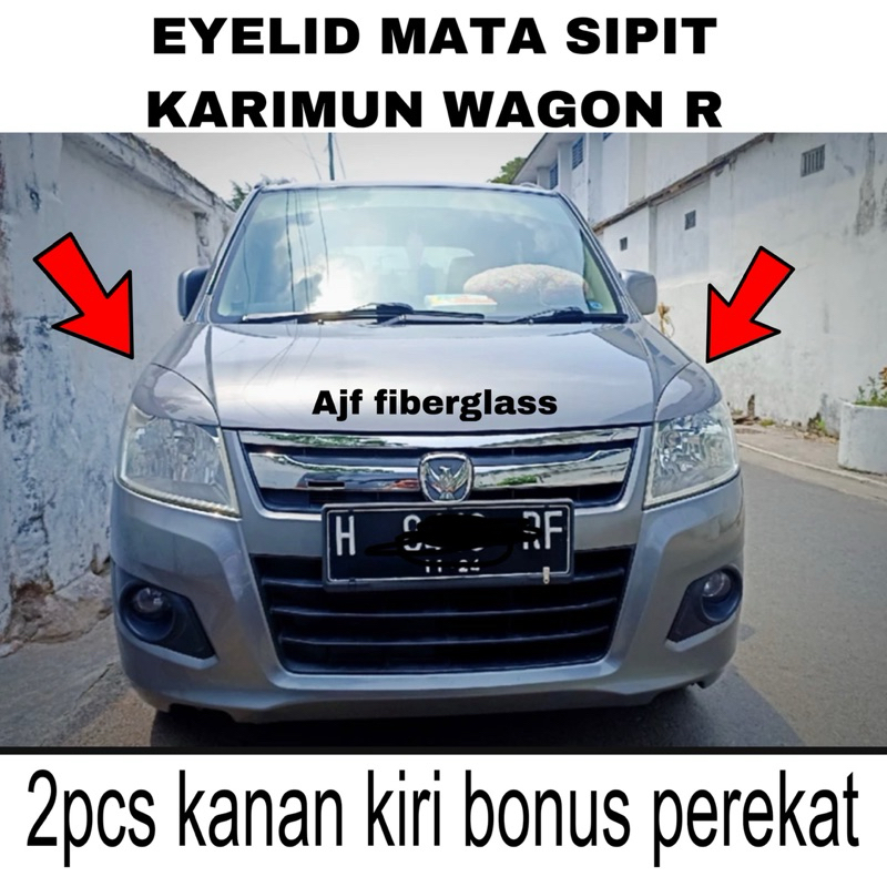 Eyelid Mata Sipit Cover Headlamp Karimun Wagon R sepasang