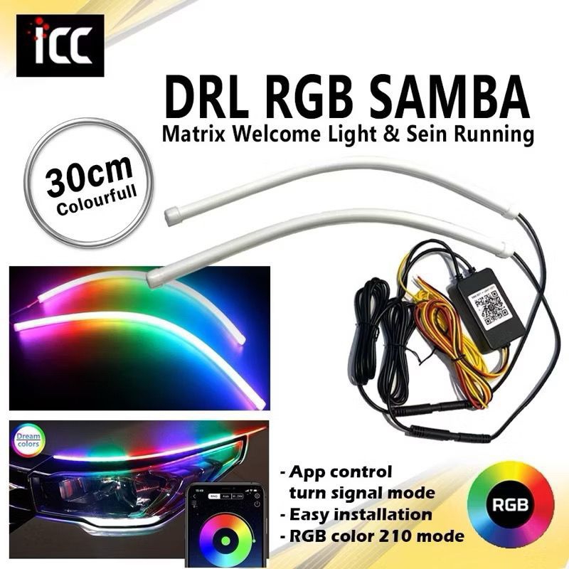 LAMPU ALIS RGB SAMBA LAMPU ALIS BULLAES LAMPU ALIS RGB HP
