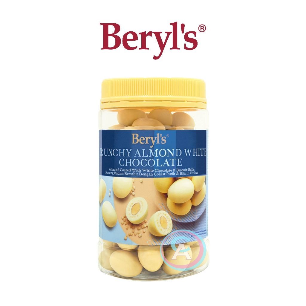 

Coklat berly's crunchy almond white chocolate