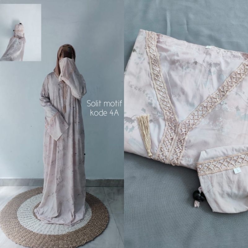 CHELSEA SIZE L DEWASA - mukena abaya sholat traveling mini pouch mini pocket abaya sholat traveling 