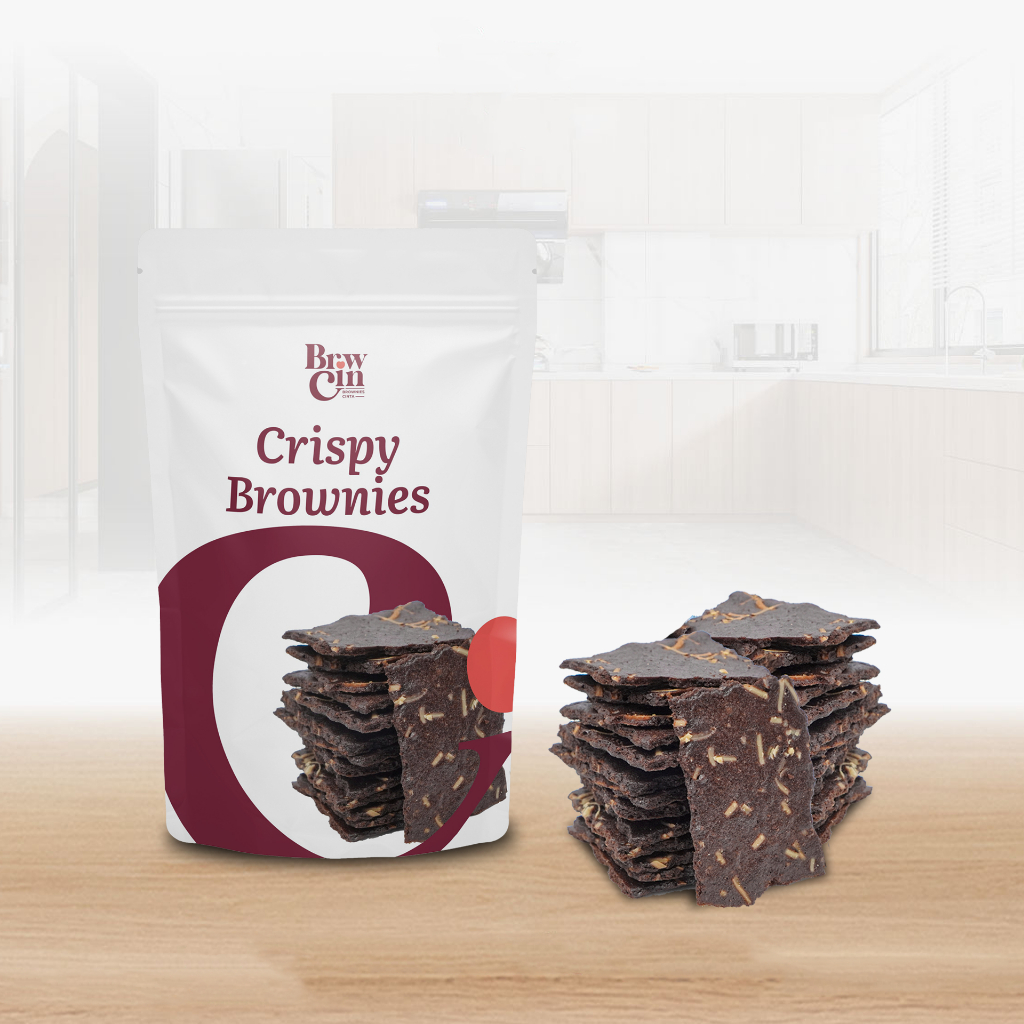 Brownies Crispy | Crispy Brownies | Brownies Cinta
