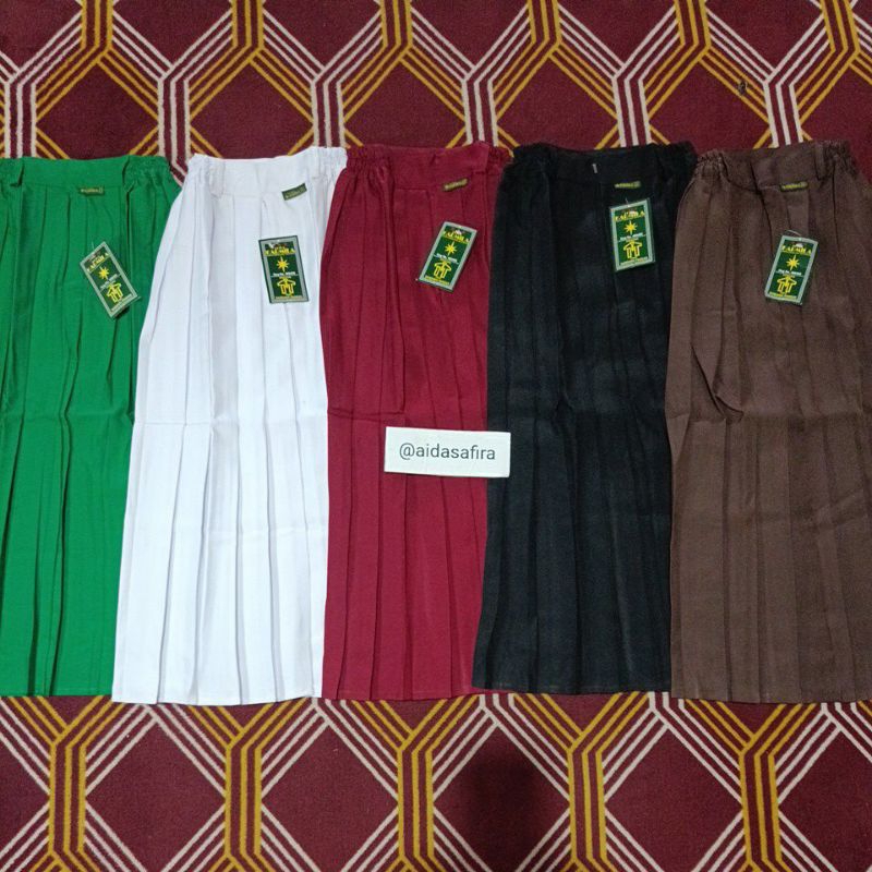 (KARMILA)ROK SEKOLAH/ROK SEKOLAH SD MERAH/ROK SEKOLAH PRAMUKA/ROK PUTIH SEKOLAH/ROK HITAM SEKOLAH/RO