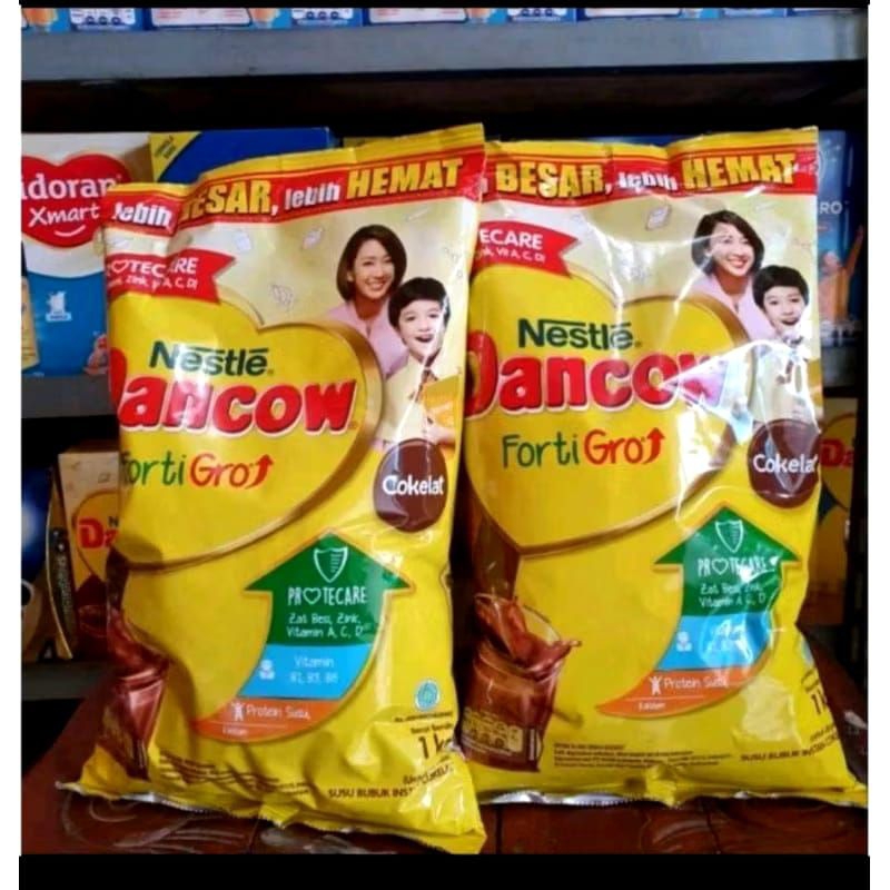 

DANCOW Coklat 1kg / Dancow Instant 1kg - Susu Dancow Fortigro 800gr - Dancow 1 kg