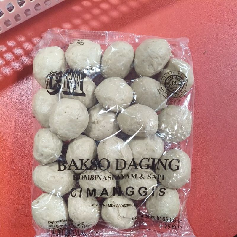 

Bakso Cimanggis CM Hitam Isi 25 (Basreng)