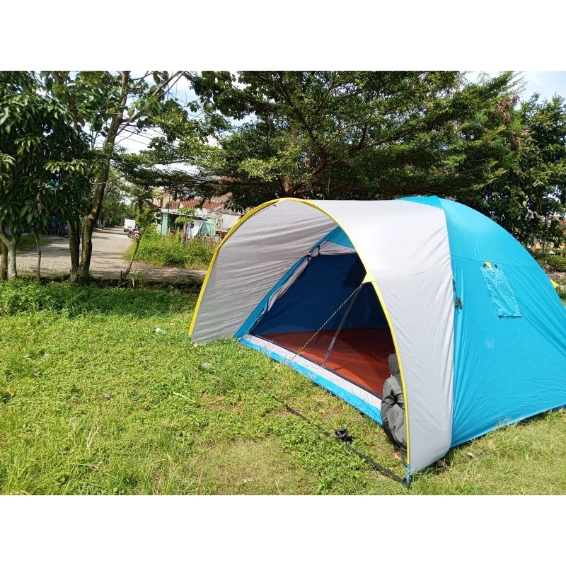 TENDA DOME 3X3 KAPASITAS 8 SD 12 ORANG LATIHAN REGU PRAMUKA BELANTARA SERIES