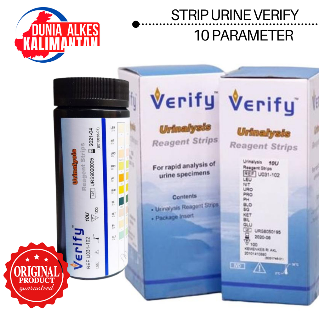 Verify Strip Urine 10 Parameter ORI