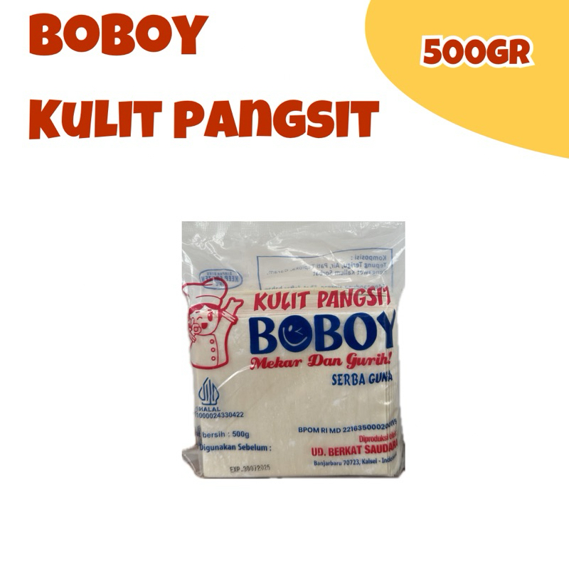 

(KHUSUS INSTAN) Boboy Kulit Pangsit