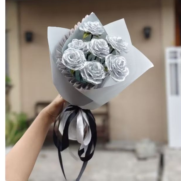 Buket Pita satin Wisuda Murah Jombang