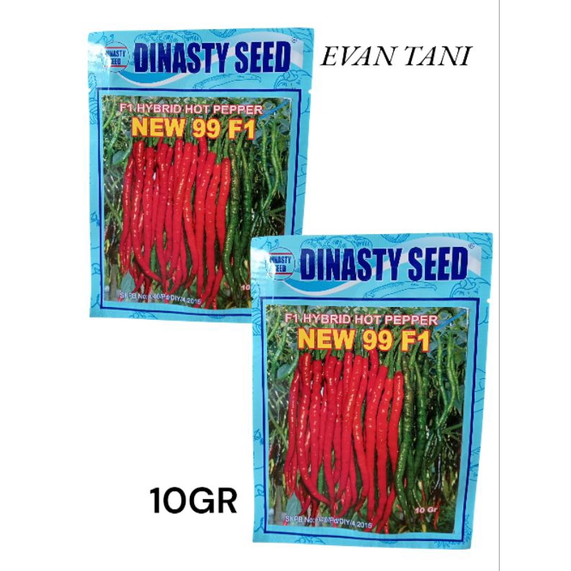 

New 99 F1 10gram Cabai Keriting Merah Dinasty
