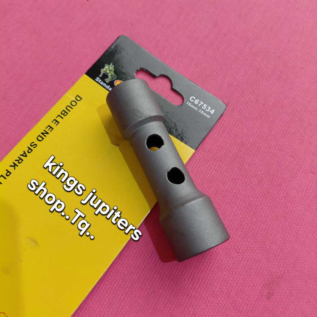 KUNCI BUSI 16MM + 18MM atau 18MM + 21MM BESTGUARD MATA KUNCI SOK BUSI 16 18 21 MM MATA SOK BUSI SOCK