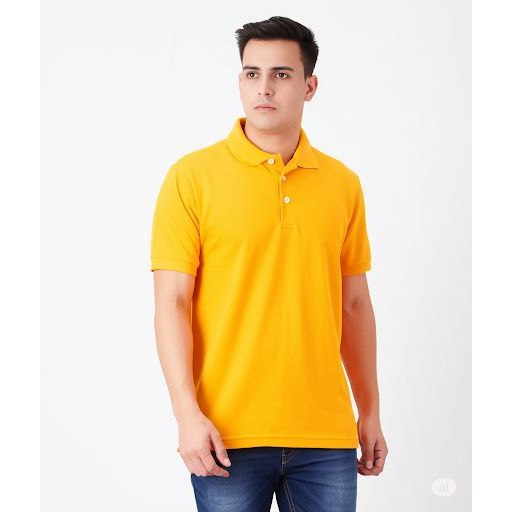 KAOS KERAH POLO SHIRT COTTON CVC PIQUE KNIT 24s