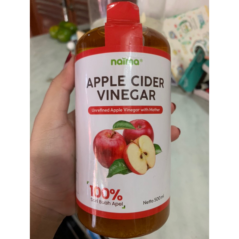 

Cuka Apel (exp09.26) Naima Apple Cider Vinegar Cuka Apel 500ML