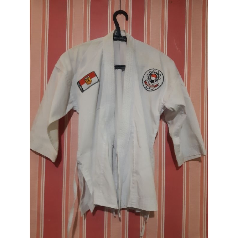 Baju Karate Ank Kids 7-9th Bekas Second Preloved