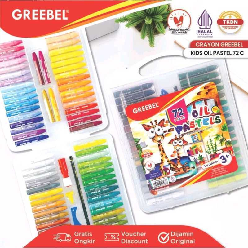 

CRAYON GREEBEL 72 WARNA