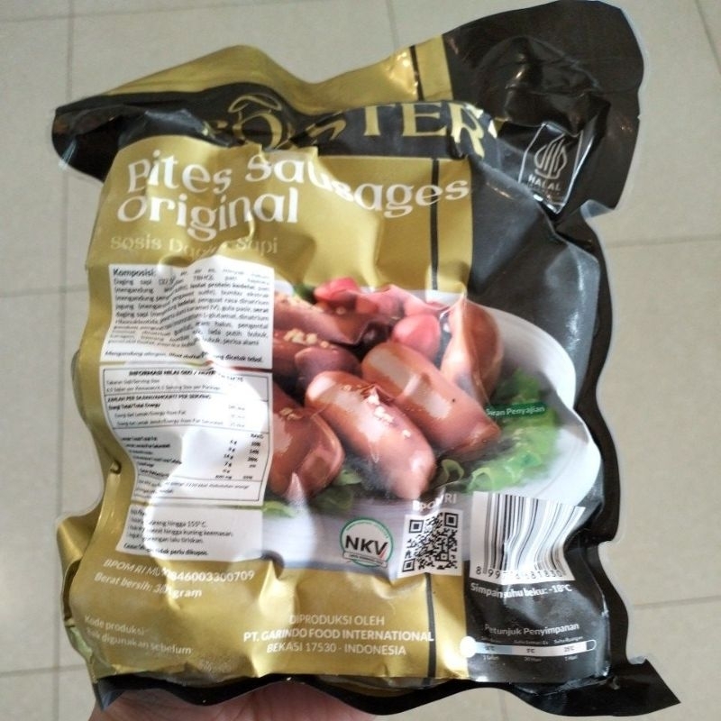 

GOURMET MASTER BITES SAUSAGES ORI 360 GR