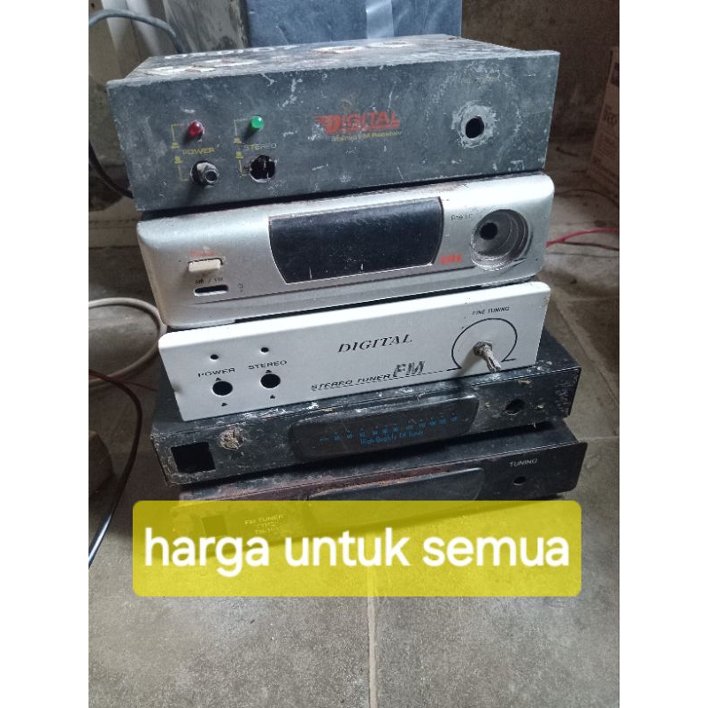 box tuner fm bekas