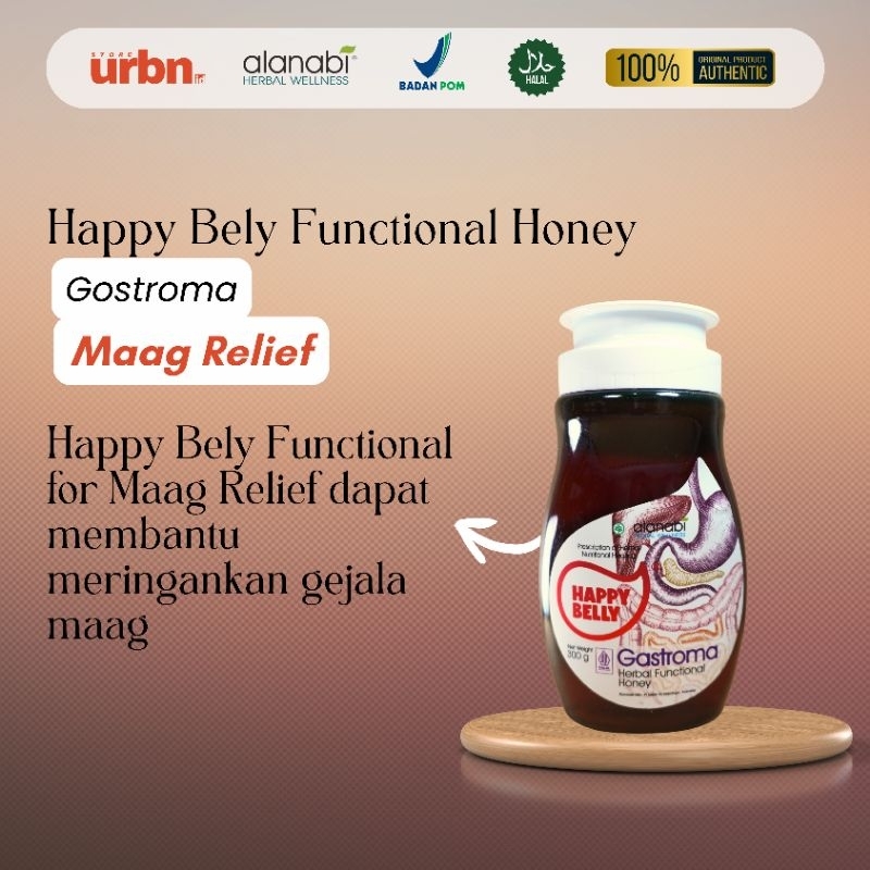

Happy Bely Functional Honey for Maag Relief