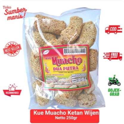 

Kue Muacho Kurma Bola Wijen Manco 250gr Bite Size Dua Putra Oleh Oleh Malang