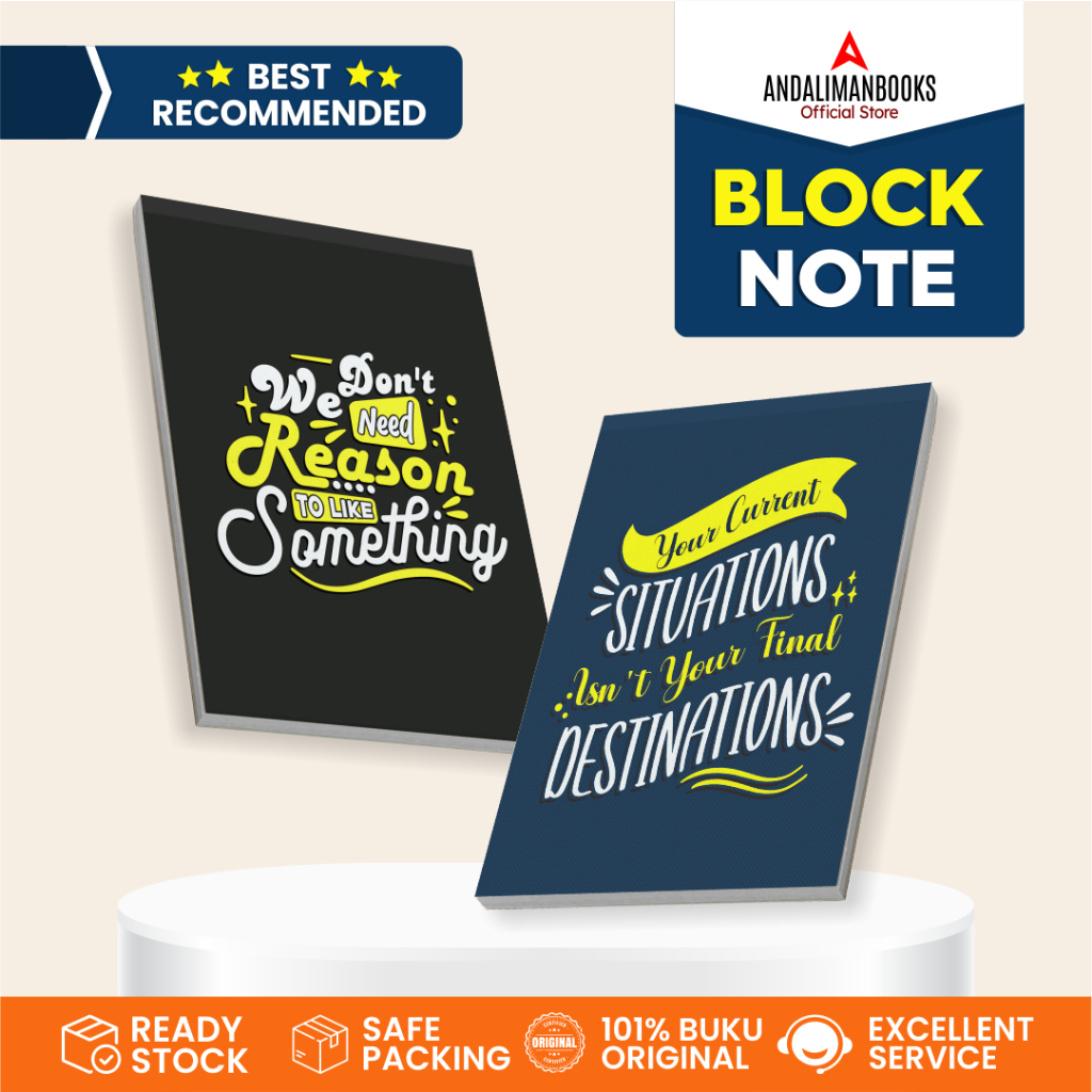 

BLOCKNOTE EXCLUSIVE ANDALIMAN