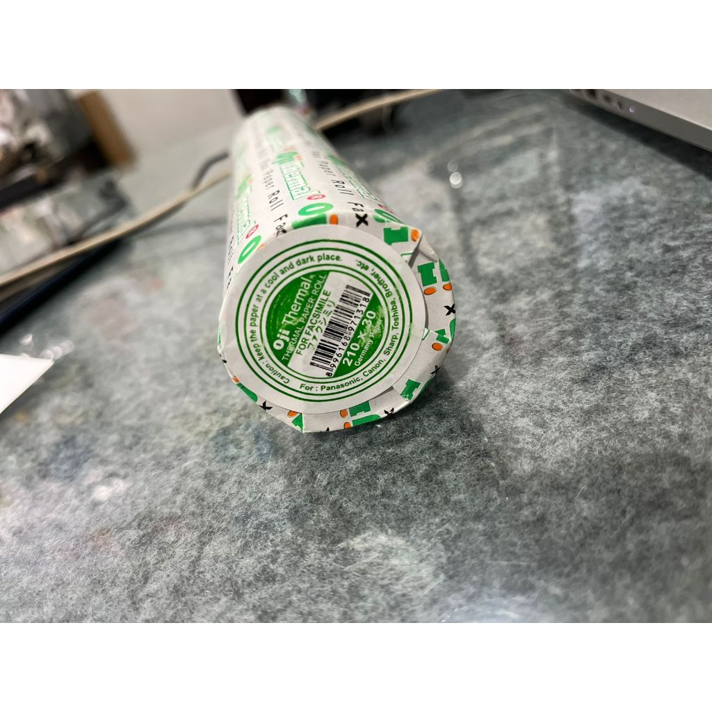 FAX Paper Roll OJI Thermal 210 x 30