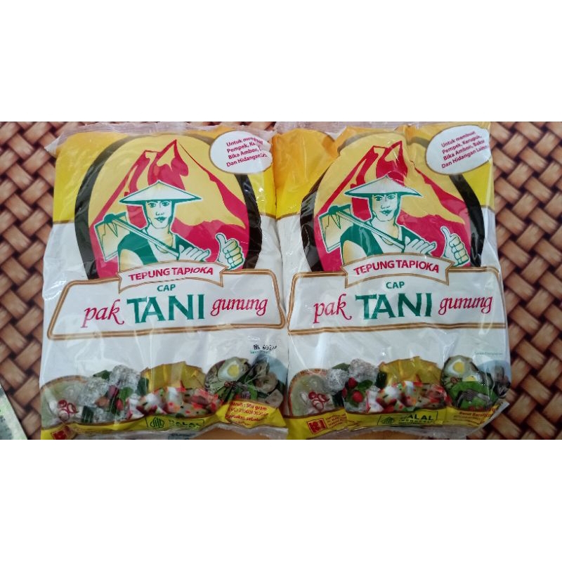 

Tepung Tapioka cap pak tani gunung 500gr / Tepung tapioka