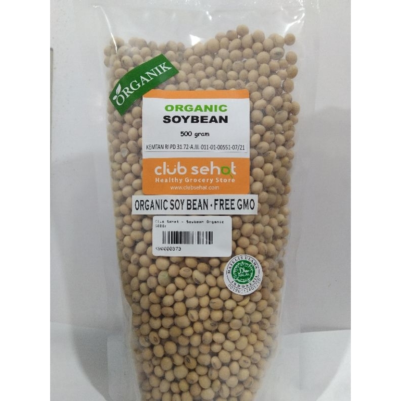 

Club Sehat - Soybean Organic 500Gr Kacang Kedelai