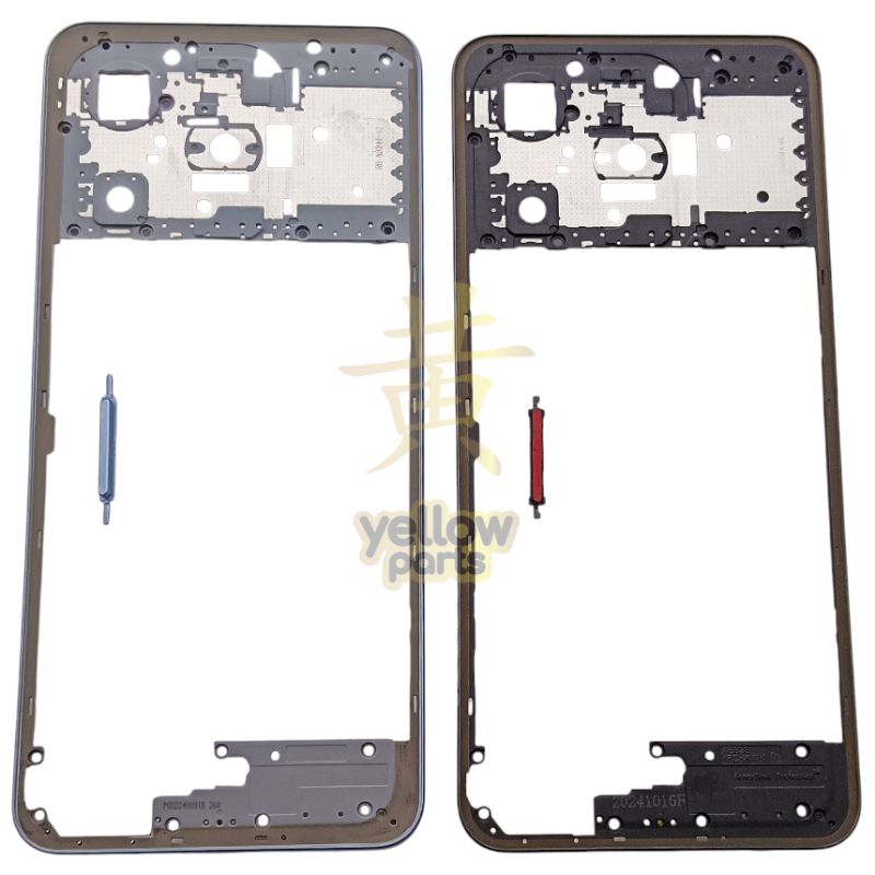 BEZZEL BEZEL BEJEL TULANG MESIN TULANG TENGAH REALME NOTE 60 / NOTE 60X 2024