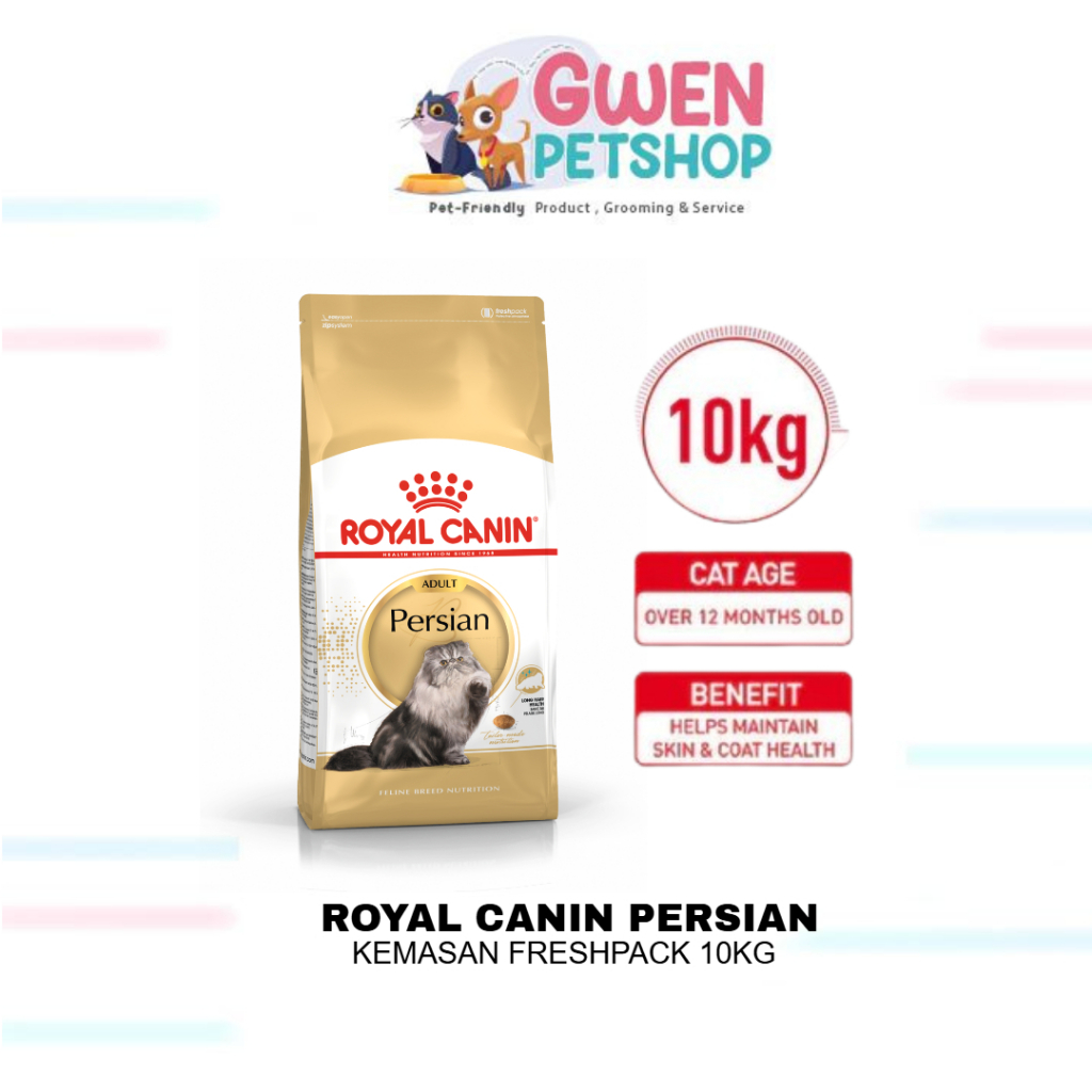 Makanan Kucing Ras Persia Kering 10 Kilogram