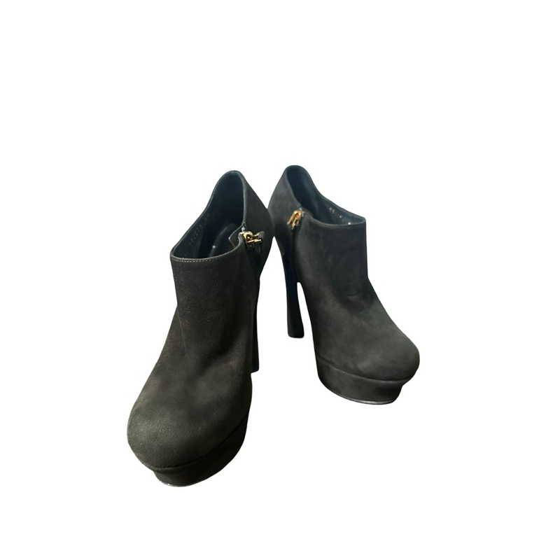 Yves Saint Laurent Sepatu EU 37 Suede ORIGINAL BRAND NEWU