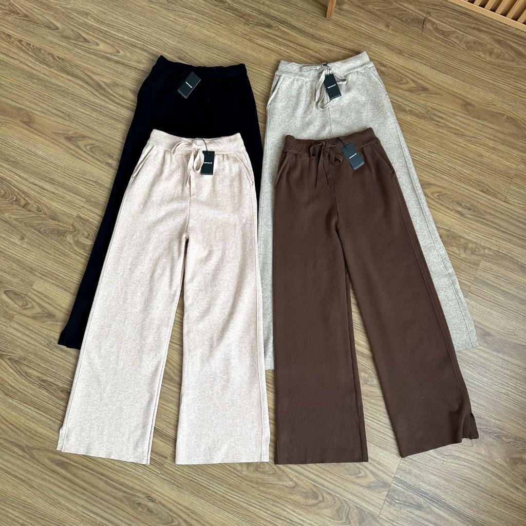 JIWOO CULLOTES  PANTS / celana knit kulot import