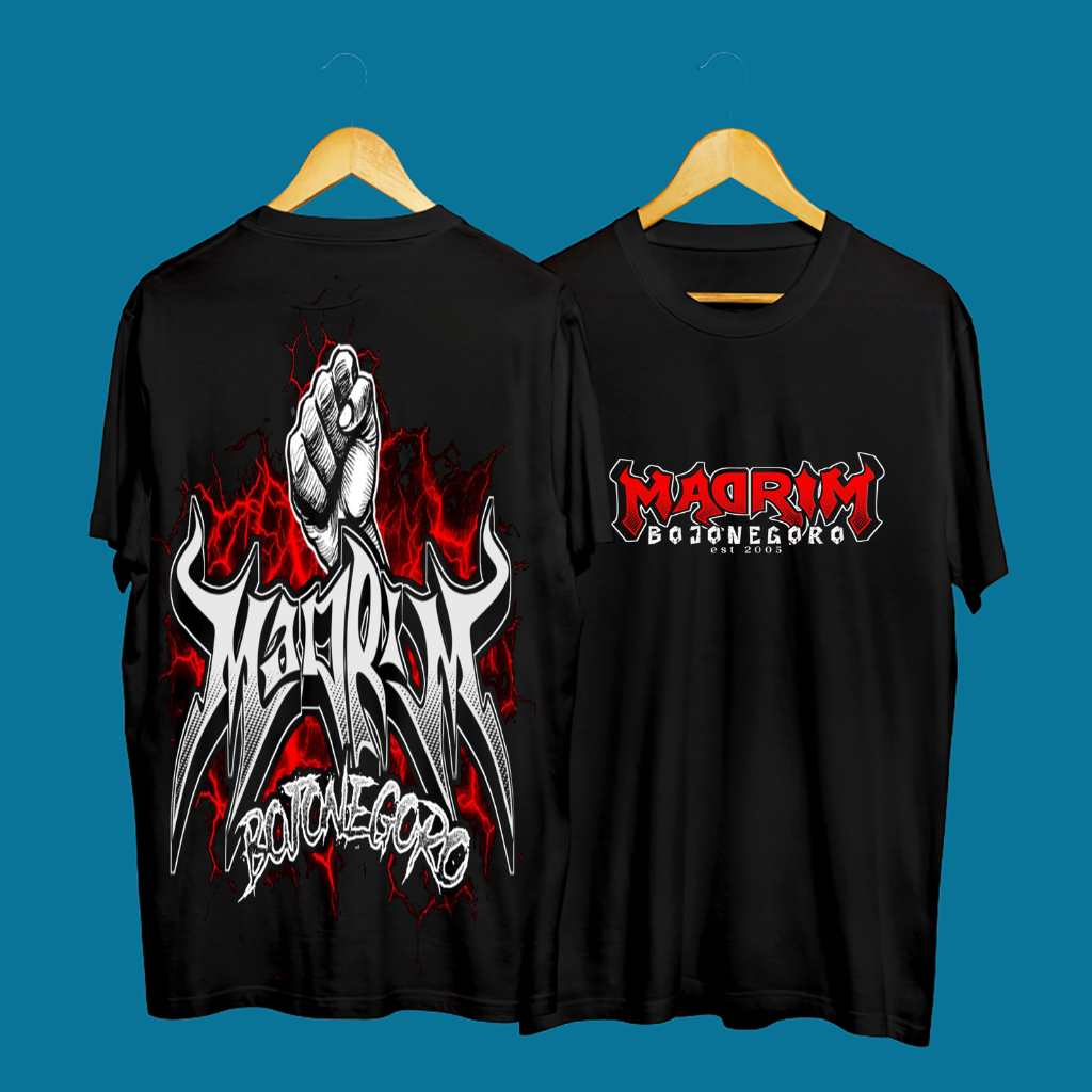 Kaos Tshirt Baju Distro PSHT Madrim Bojonegoro 2005 Premium Terbaru