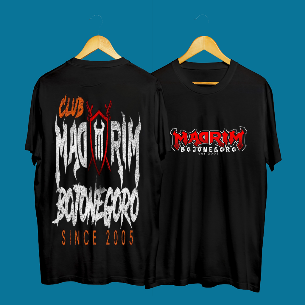 Kaos Tshirt Baju Distro PSHT Club Madrim Bojonegoro 2005 Premium Terbaru