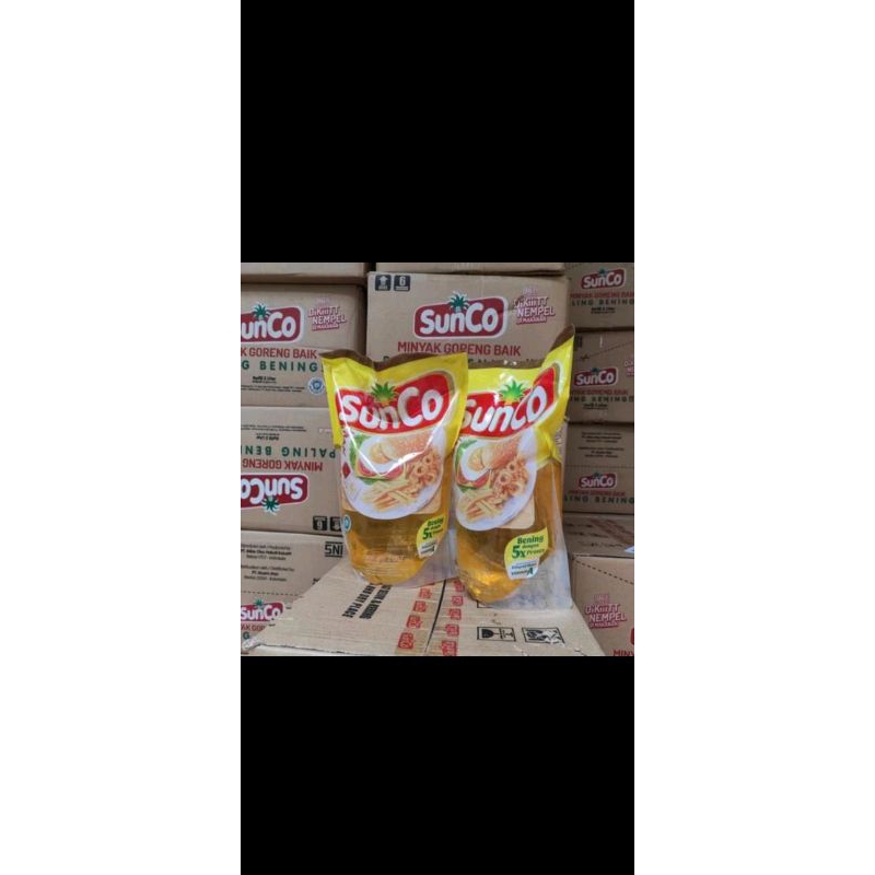 

minyak sunco 2 liter 1 dus isi 6 biji