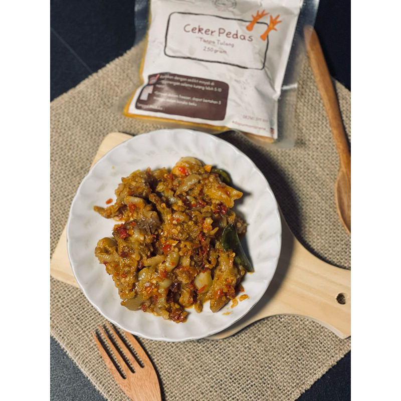 

Ceker Tanpa Tulang Pedas 250 gram