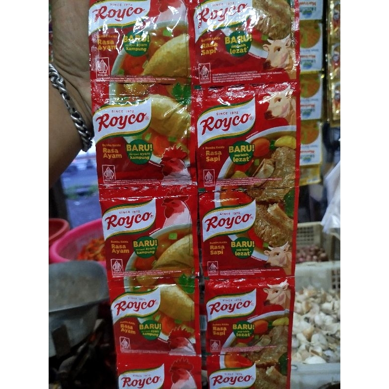 

Royco renteng isi 12 sachet/penyedap rasa/royco
