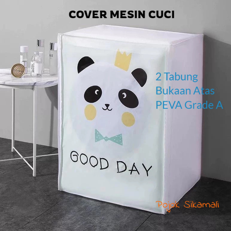 SARUNG PENUTUP MESIN CUCI COVER MESIN CUCI 2 TABUNG 1 TABUNG