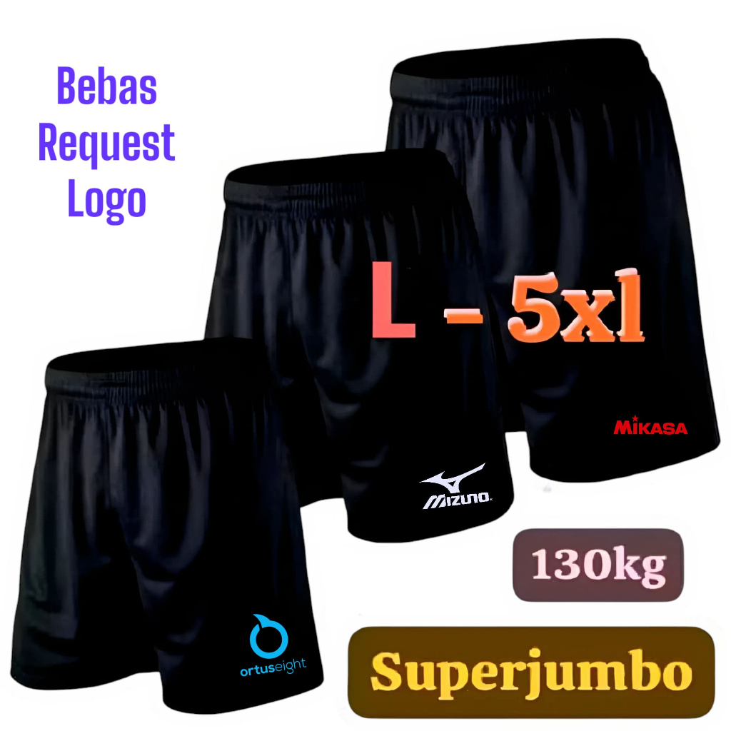 Celana pendek pria dewasa jumbo/celana olahraga pria tebal jumbo/celana santai pria dewasa jumbo XXX