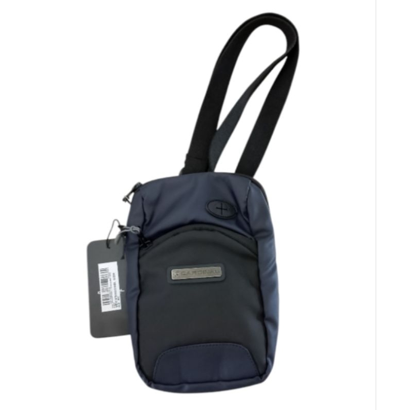 Tas Selempang cowok cardinal bahan kanvas sintetis