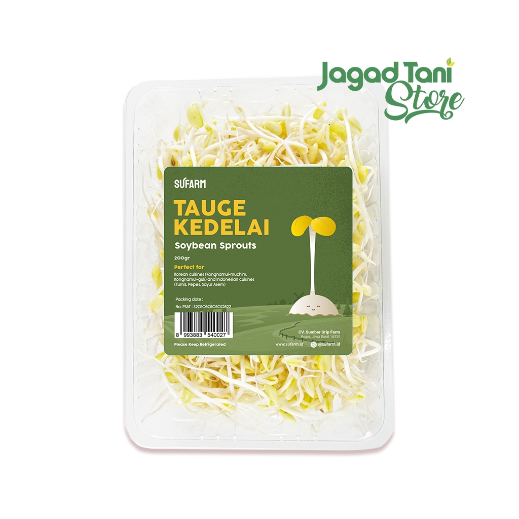 SUFARM Tauge Kedelai 200 Gr - Tauge Manis Ala Korea