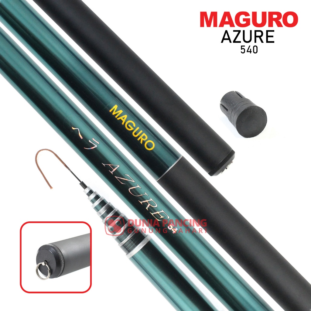 Joran Tegek / Pole Maguro Carbon Keiryu Azure 360-720 | Pilih Ukuran