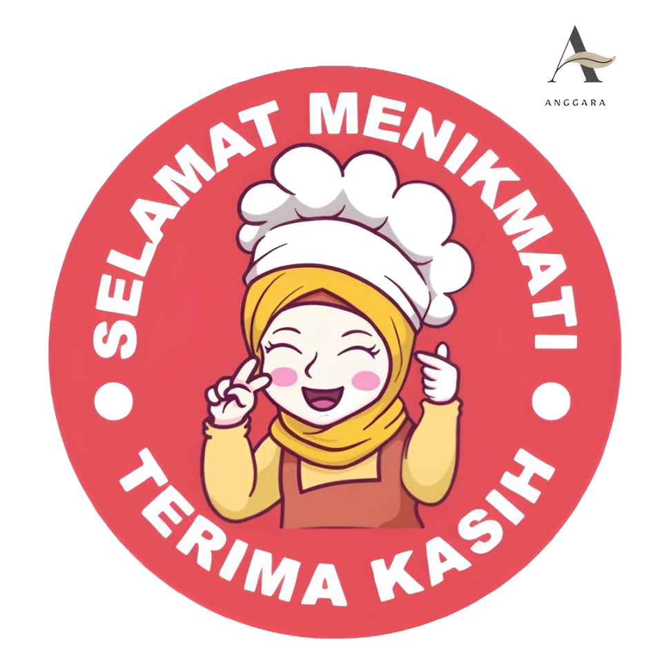 

Stiker Roll Selamat Menikmati Isi 500 Sticker Bulat Makanan Minuman Label 2.5 cm Motif Karakter Lucu