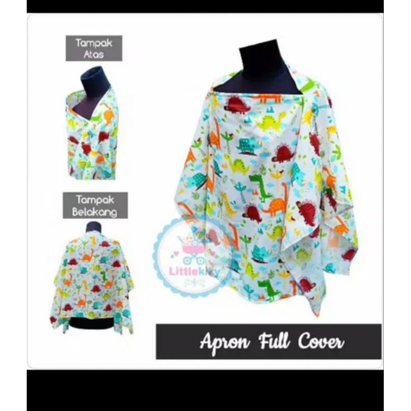 Preloved apron menyusui/apron menyusui full body/apron full bodu
