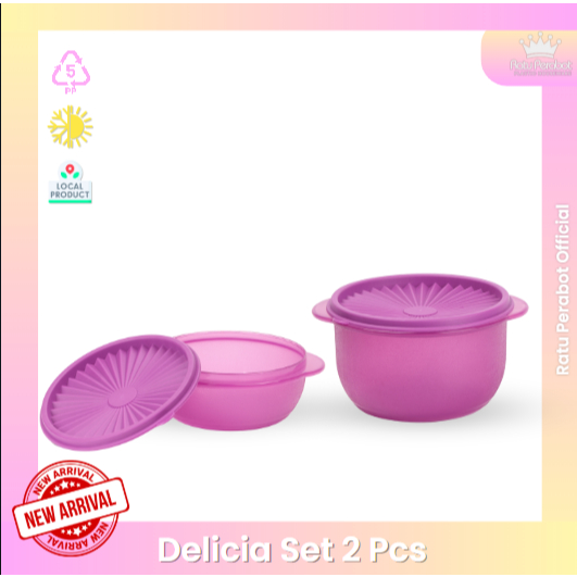 RATU PERABOT Toples Delicia Set Of 2 Pcs