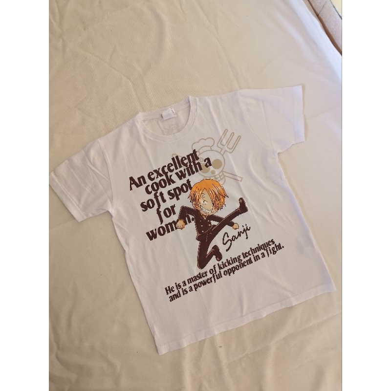 Baju Kaos Anime One Piece Sanji