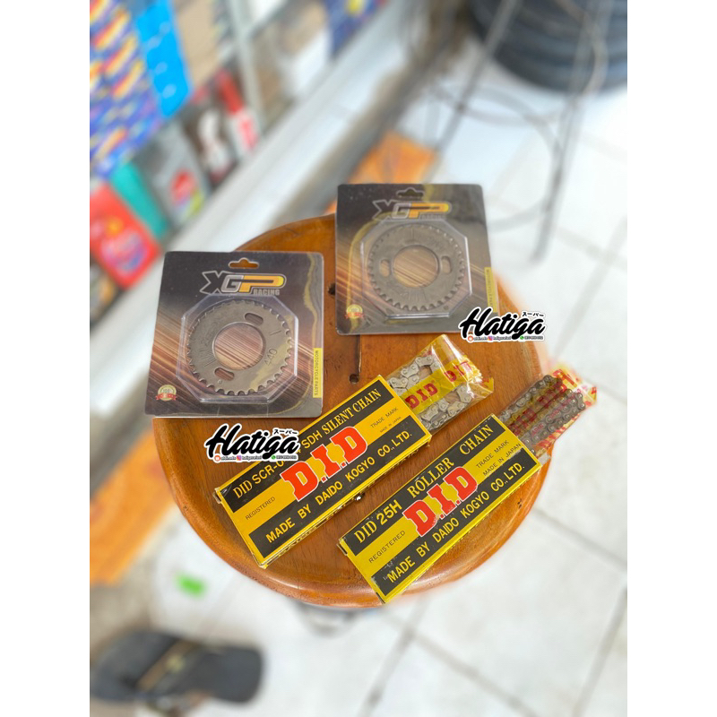 KAMPRAT D.I.D TIGER KUPU-KUPU & SERIES SET GIGI TIMING GESER XGP MATA KAMPRAT KUPU² & SERIES PNP CB 