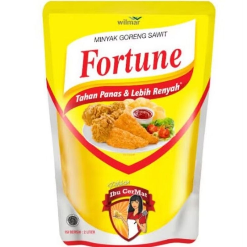 

FORTUNE MINYAK GORENG/MINYAK GORENG KEMASAN 2L/MINYAK GORENG POUCH REFIL