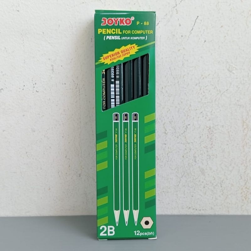 

PENSIL 2B JOYKO P-88 HIJAU ( 12PCS )