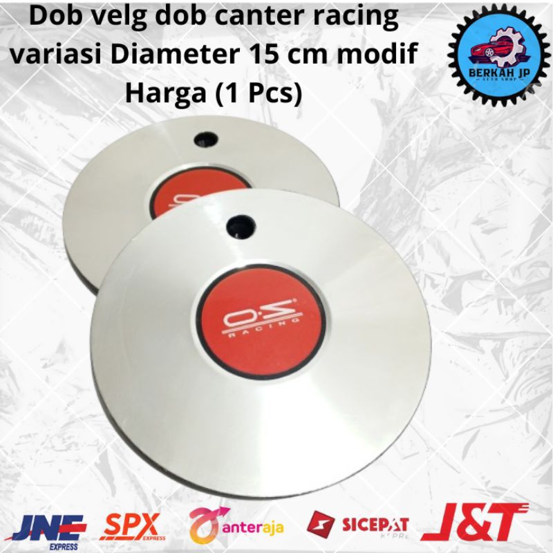 Tutup Dop velg dop OZ canter racing  variasi ukuran 15,3cm Harga (1 pcs)