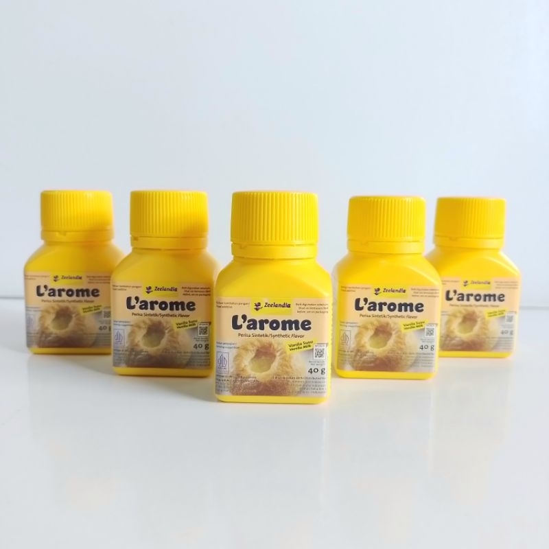 

Perisa Pasta Larome Vanila Susu 40gr ( Botol ) [ Original ]