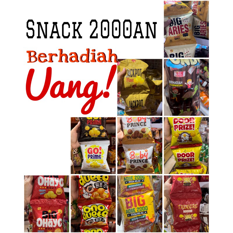 

SNACK VIRAL BERHADIAH | BABY SHARCK | KOMO | JAGUAR | GOLDENCHIPS | TIARA